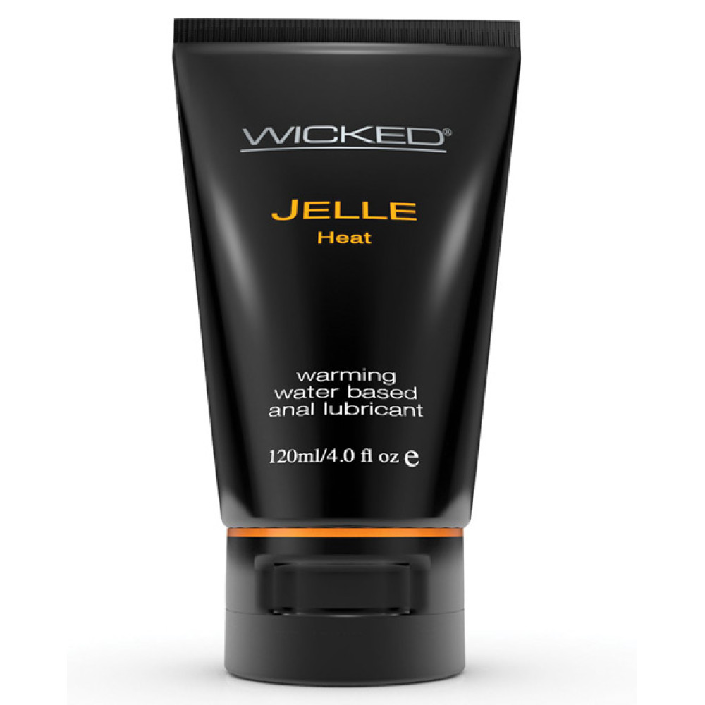 Wicked Sensual Care Jelle Warming Water Based Anal Gel Lubricant - 4 oz
