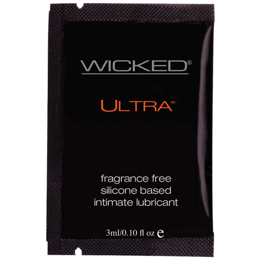 Wicked Sensual Care Ultra Silicone Based Lubricant - .1 oz Fragrance Free