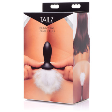 Tailz Bunny Tail Anal Plug - White