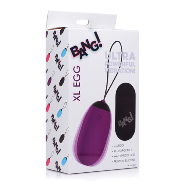 Bang! XL Vibrating Egg - Purple