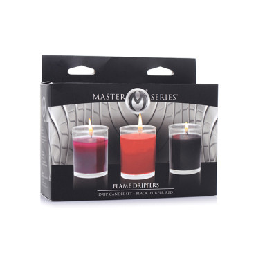 Master Series Flame Drippers Candle Set - Multi Color