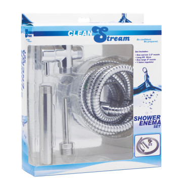 CleanStream Deluxe Metal Shower System