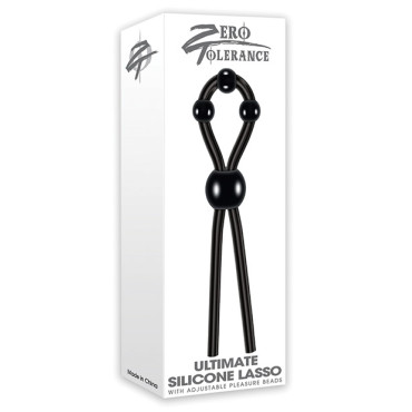 Zero Tolerance Ultimate Lasso Cock Ring - Black