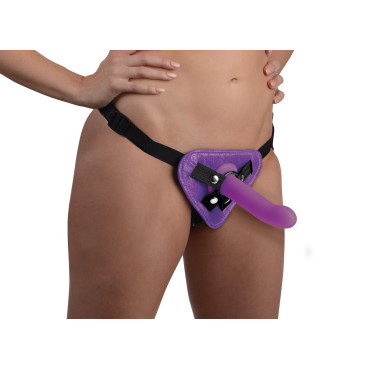 Burlesque Universal Corset Harness - Purple