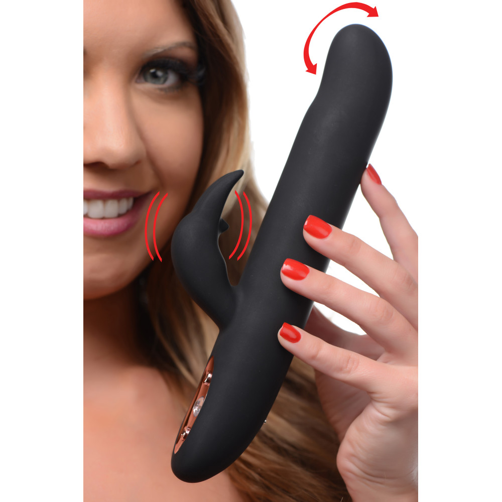 Bling Bunny 10X Flexing Silicone Rabbit Vibrator