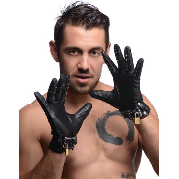 Locking Vampire Gloves